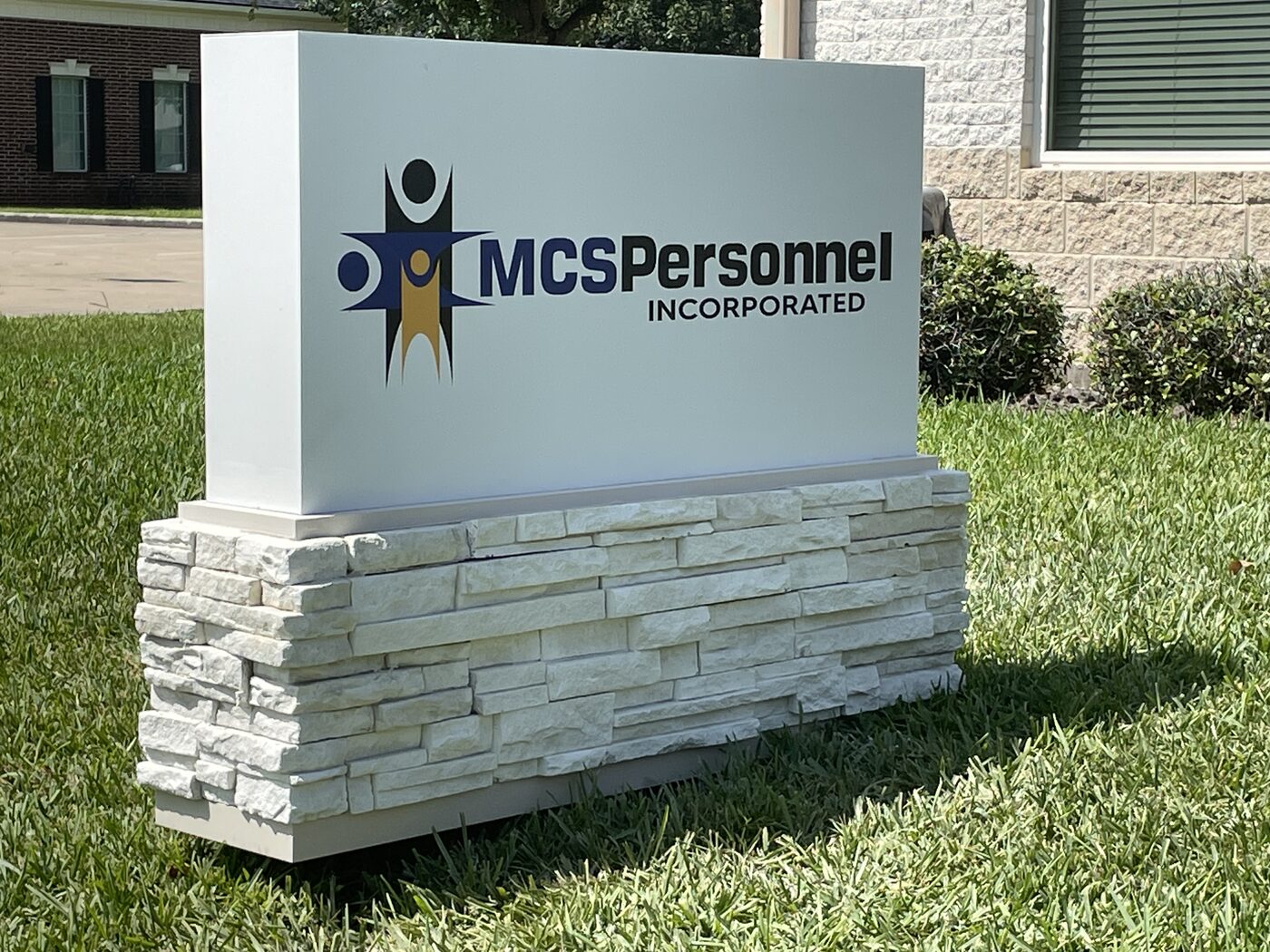 MCS Personnel office monument sign